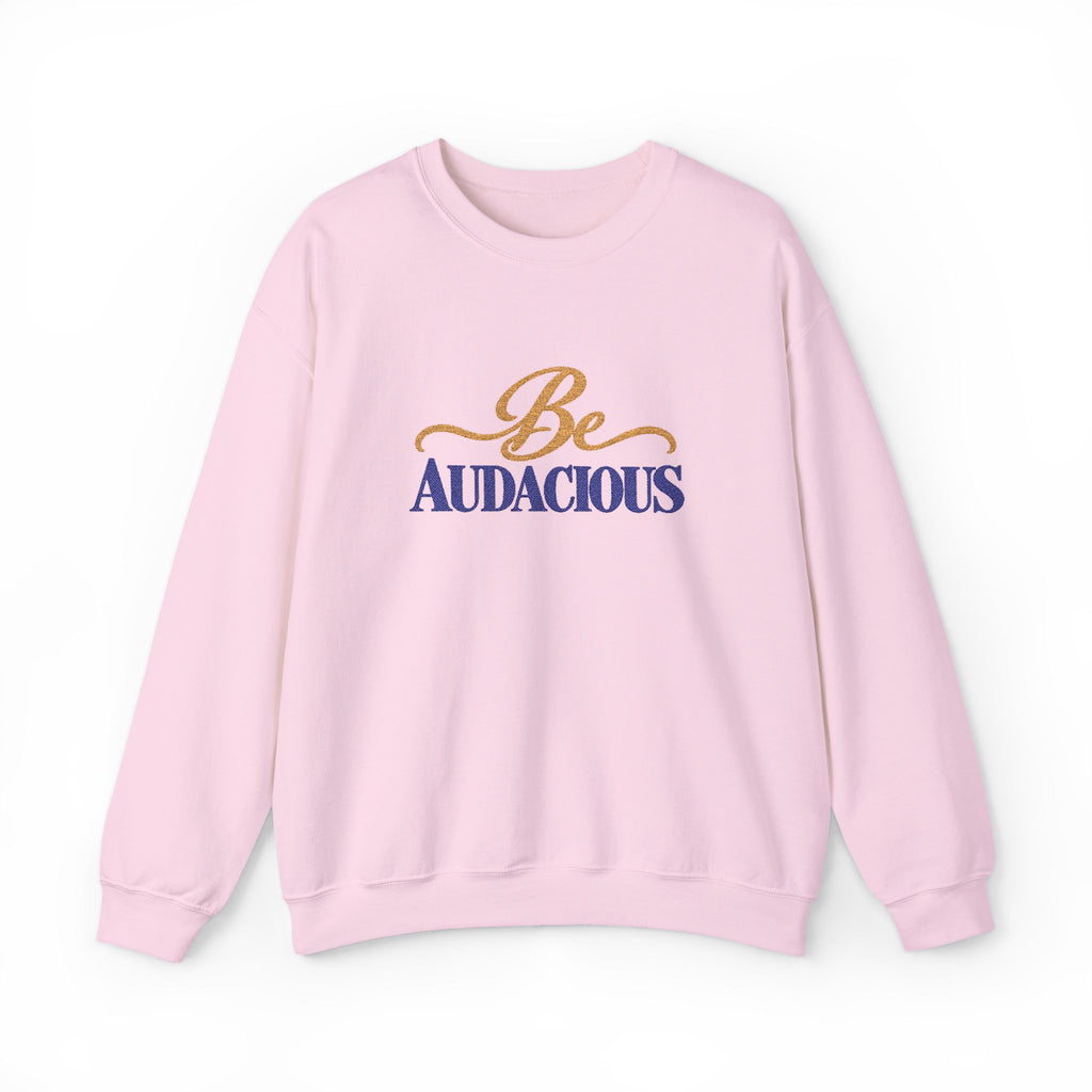 Be Audacious Glitter Sweatshirt
